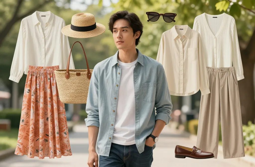 7 Light and Breezy Spring Weekend Looks