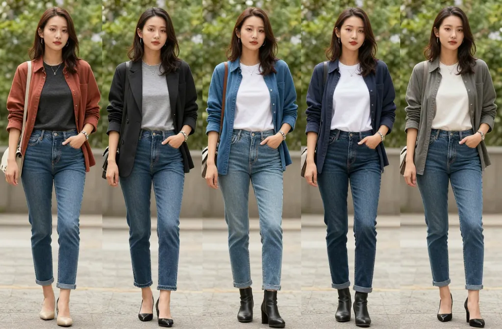 5 Weekend Outfits with Jeans That Look Effortless