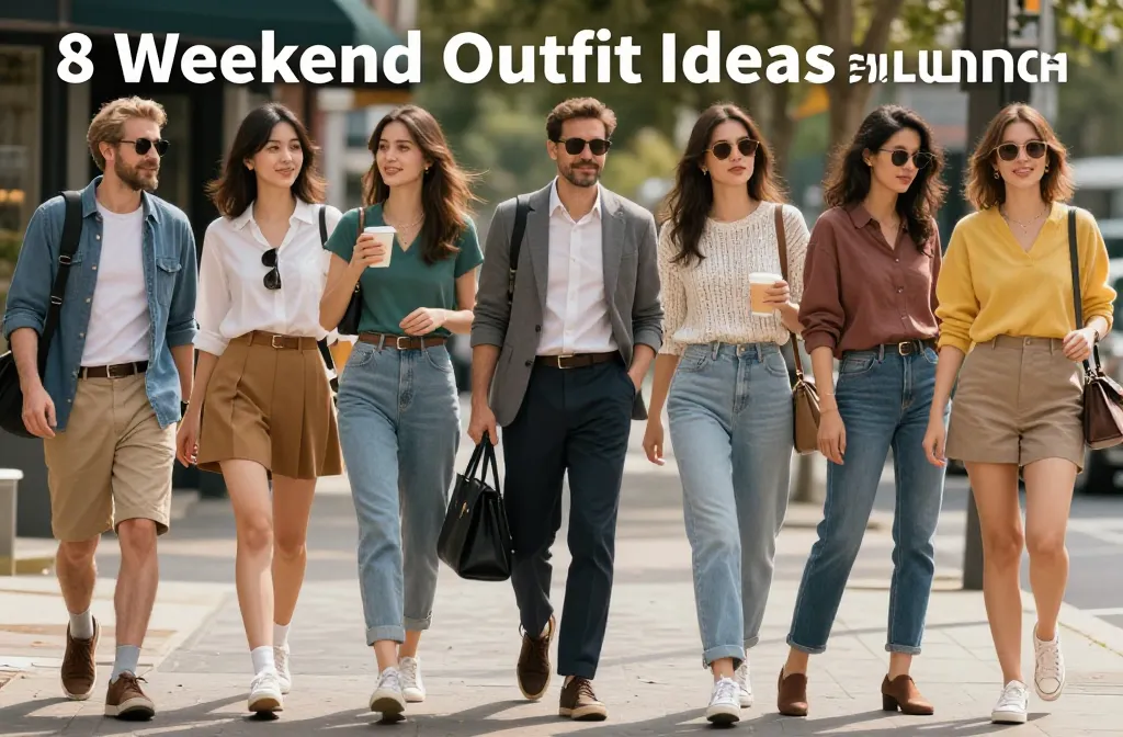 8 Weekend Outfit Ideas for Lunch with Friends