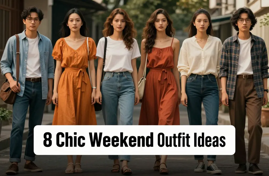 8 Chic and Comfortable Weekend Outfit Ideas