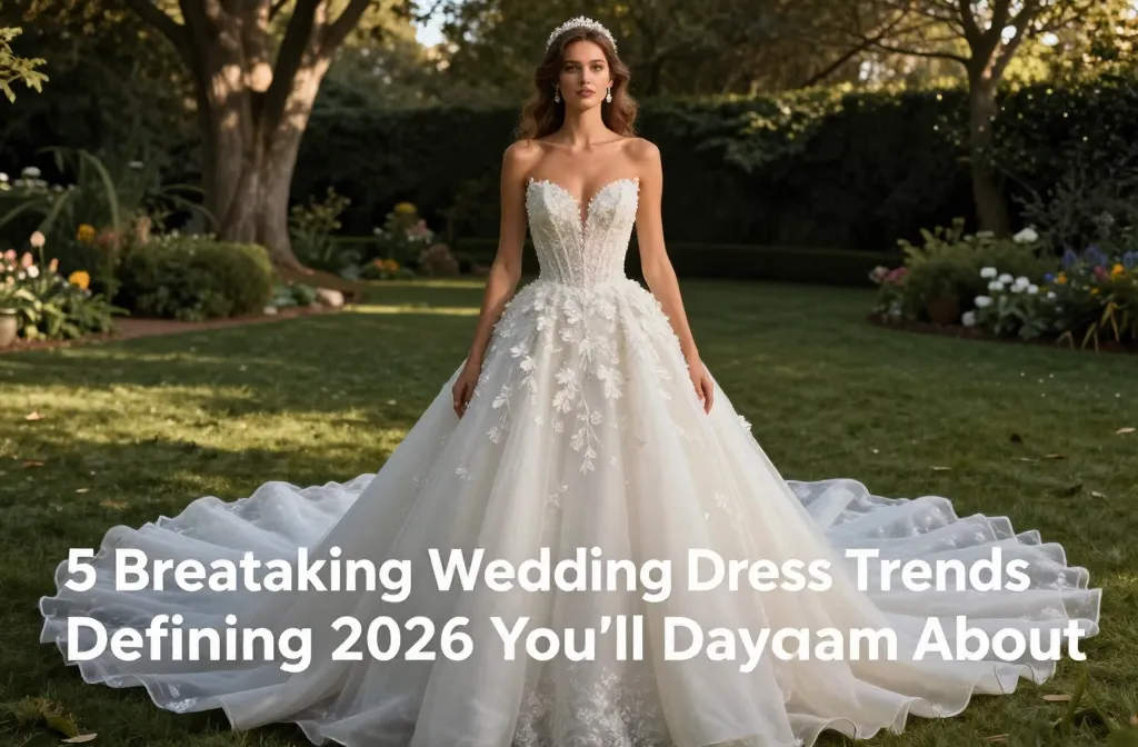 5 Breathtaking Wedding Dress Trends Defining 2026 You’ll Daydream About