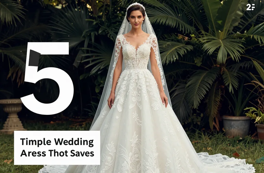 5 Simple Wedding Dress Ideas That Save You Money And Still Look Luxe