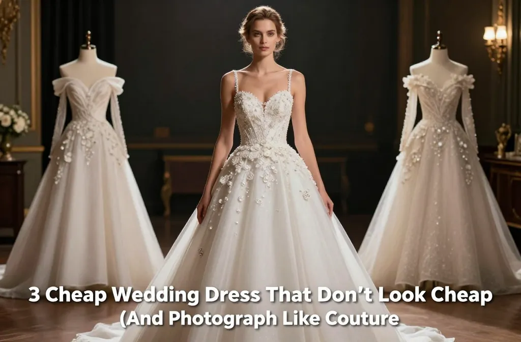 3 Cheap Wedding Dress Ideas That Don’t Look Cheap (And Photograph Like Couture)