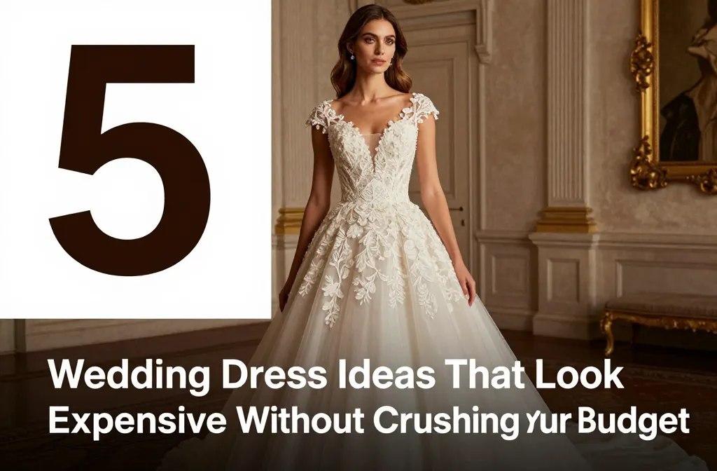 5 Wedding Dress Ideas That Look Expensive Without Crushing Your Budget