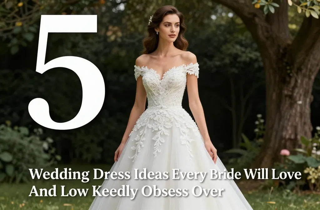 5 Wedding Dress Ideas Every Bride Will Love—And Low-Key Obsess Over