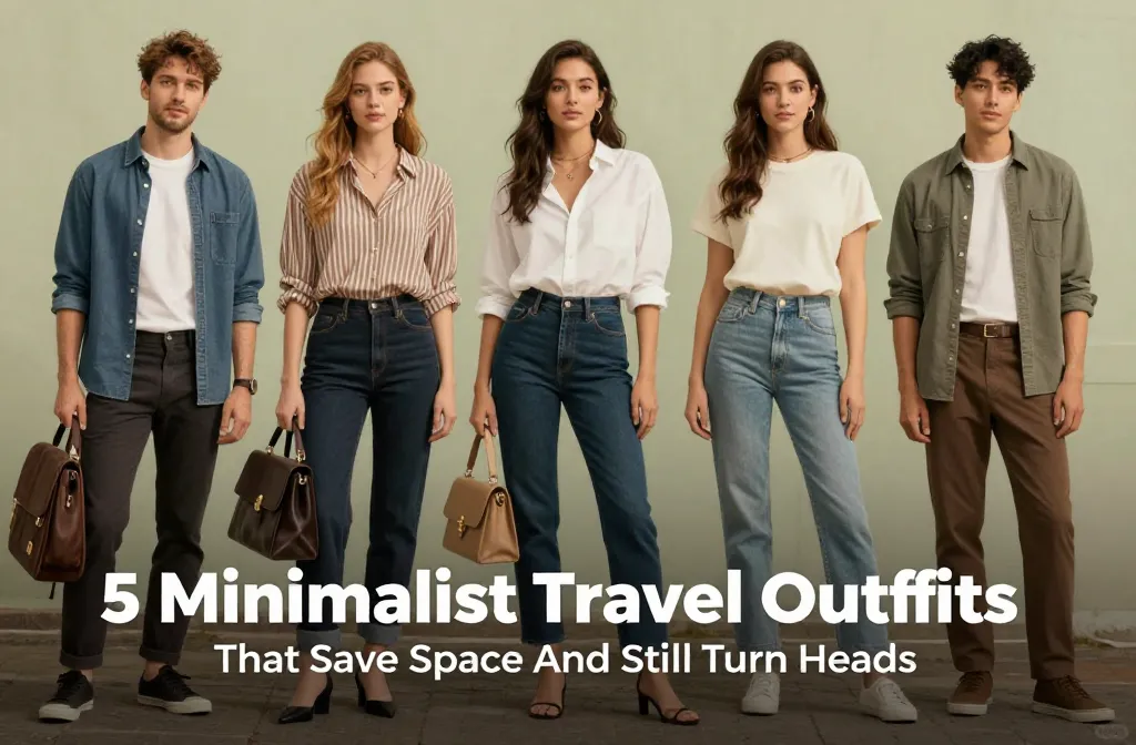 5 Minimalist Travel Outfits That Save Space And Still Turn Heads