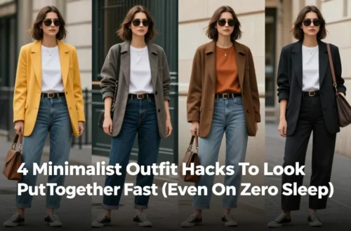 4 Minimalist Outfit Hacks To Look Put Together Fast (Even On Zero Sleep)