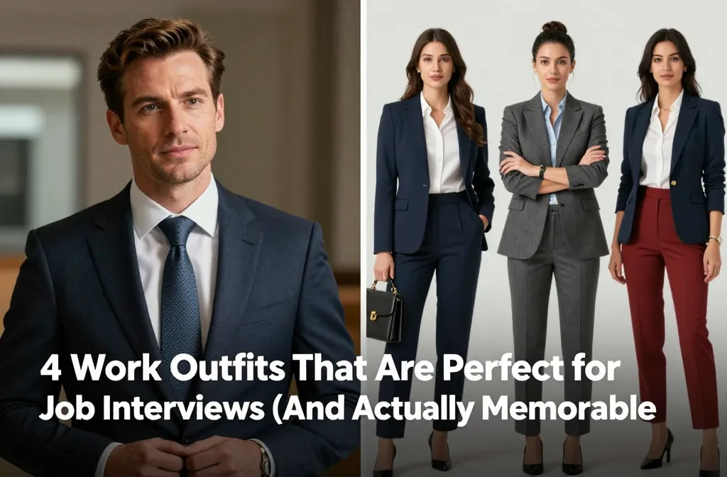 4 Work Outfits That Are Perfect for Job Interviews (And Actually Memorable)