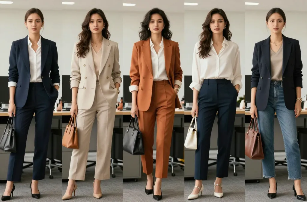 5 Work Outfits For Everyday Office Wear That Make Getting Dressed Effortless