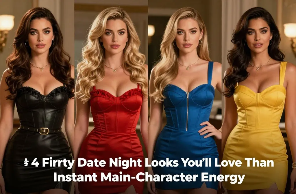 4 Flirty Date Night Looks You’ll Love That Bring Instant Main-Character Energy