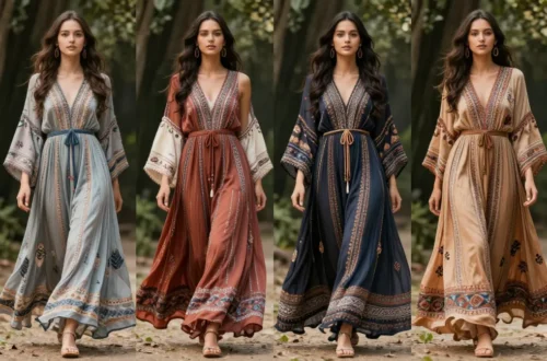 4 Flowing Boho Dress Styles for a Relaxed Look