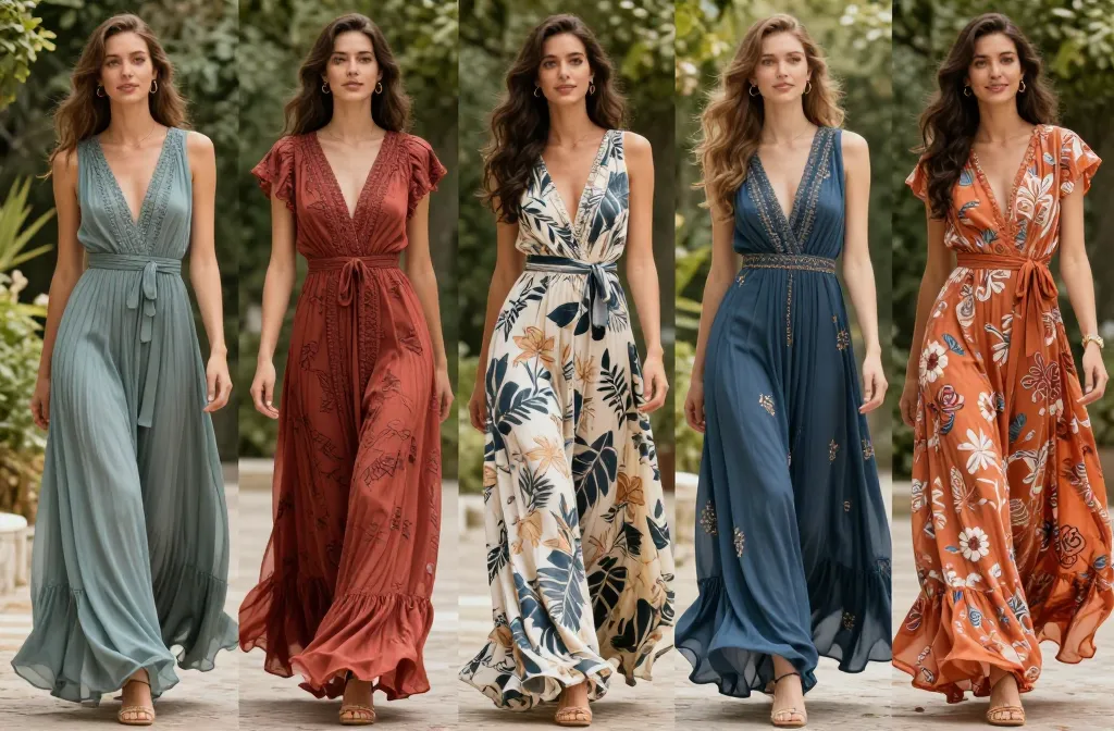 5 Must-Have Maxi Dress Styles for Summer Vacations