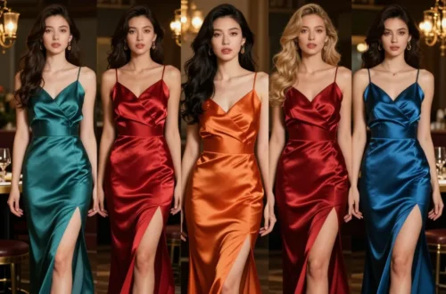 5 Satin Dress Date Night Looks You’ll Love And Wear On Repeat