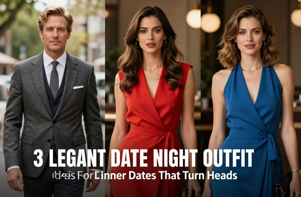 3 Elegant Date Night Outfit Ideas For Dinner Dates That Turn Heads