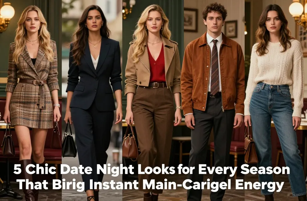 5 Chic Date Night Looks For Every Season That Bring Instant Main-Character Energy